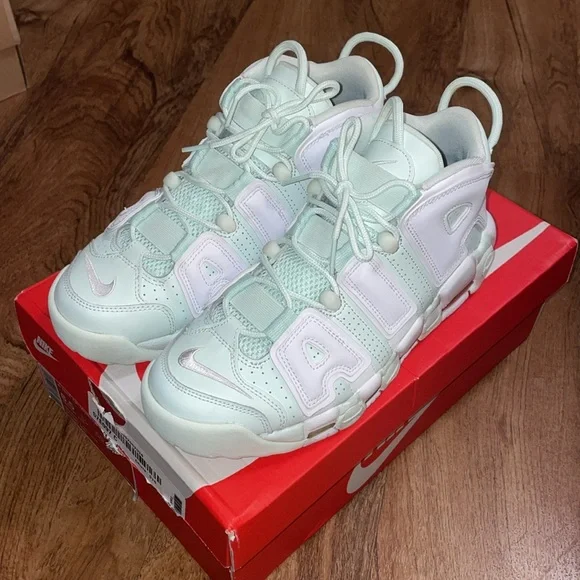 Nike | Shoes | 27 Wmns Air More Uptempo Barely Green | Poshmark